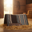 Blanket Top Western Saddle Pad - 1/2-Inch Natural Wool Felt, Hand-Woven Top, Contoured Spine & Wither Relief