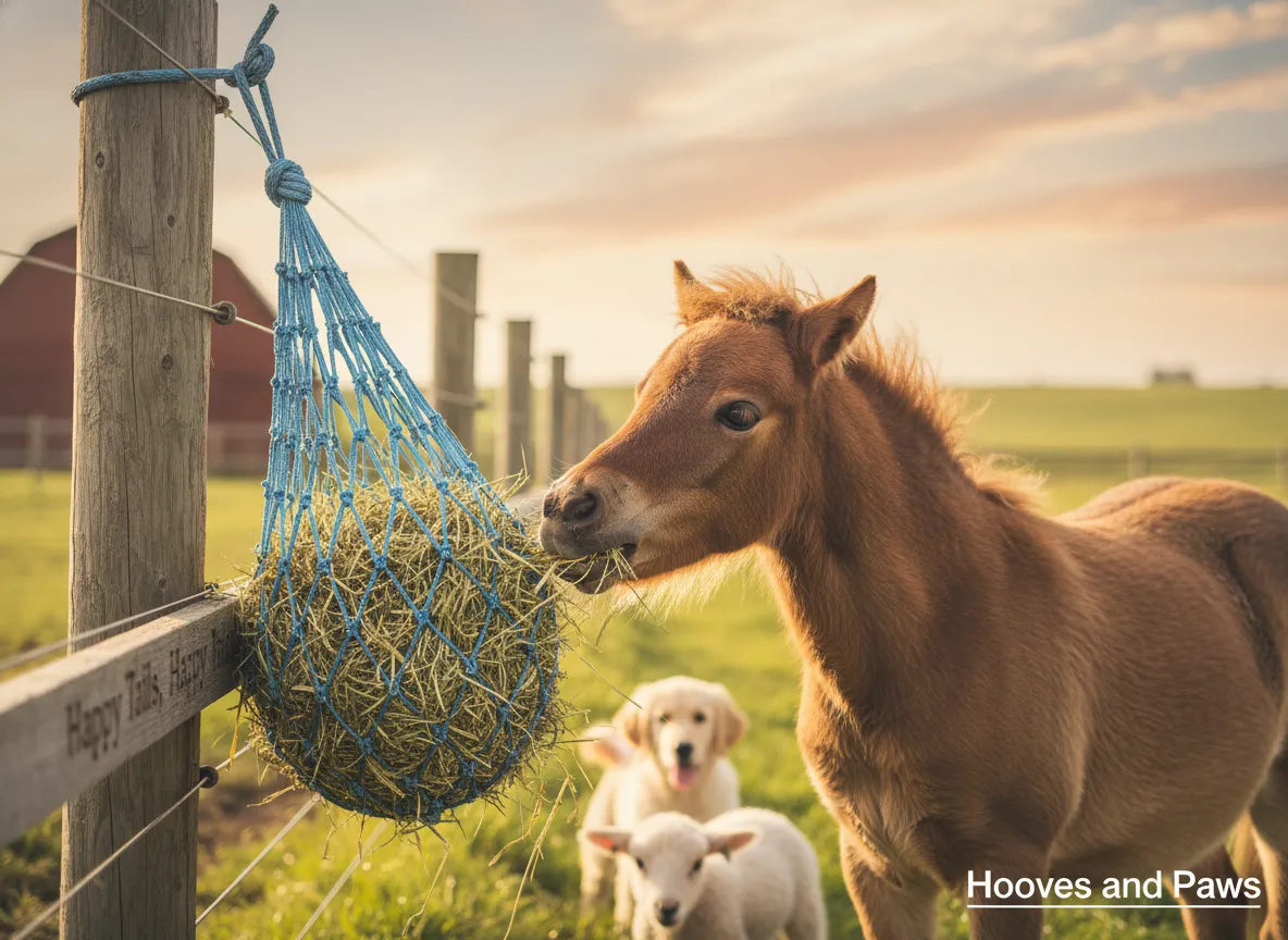 Shires Equestrian Horse Equine Shires Premium Haynet Poly Cord 2" Hole Haylage Net 1024