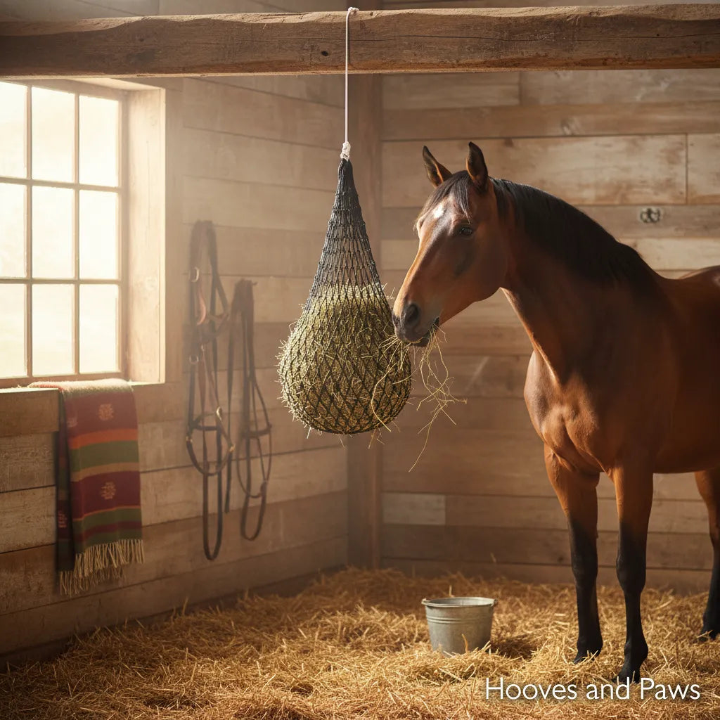 Weaver Leather 36" Slow Feed Hay Net - Reduce Waste & Improve Digestion