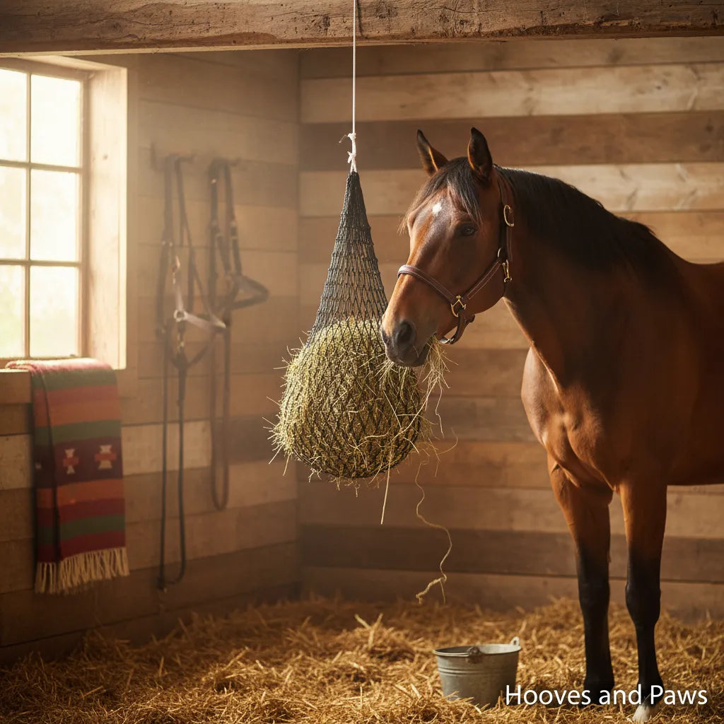 Weaver Leather 36" Slow Feed Hay Net - Reduce Waste & Improve Digestion