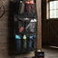 Lifestyle photo of Classic Equine Hanging Groom Case - 42" Self-Cleaning Organizer