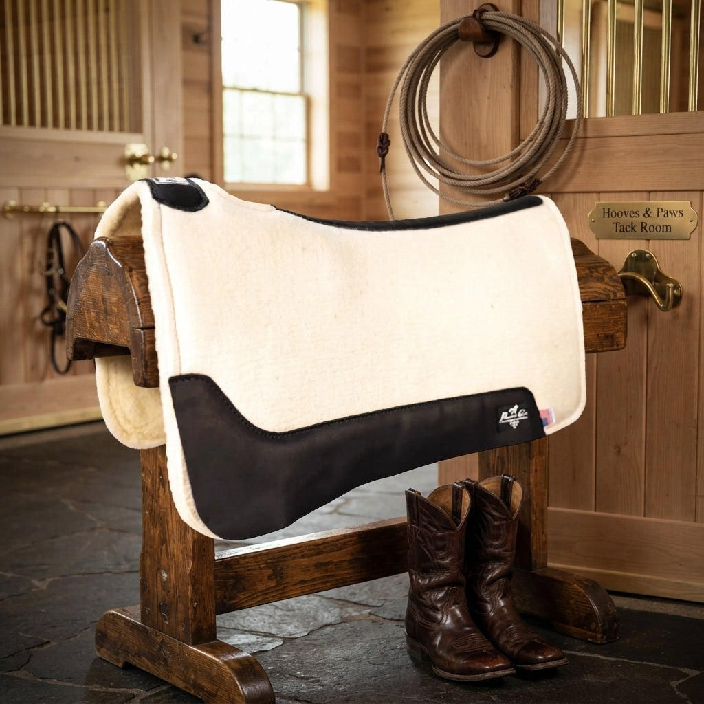 Lifestyle photo of Professional's Choice Cowboy Felt Roper Close Contact Pad