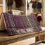 Lifestyle photo of Cashel Performance Blanket Felt Saddle Pad - 34x38, Purple, 3/4" Pressed Felt Core, Merino Fleece