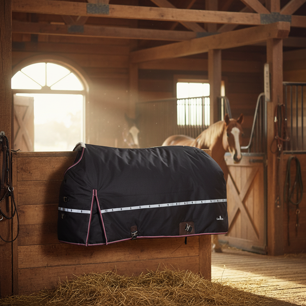 Classic Equine 10K Cross Trainer Heavyweight Winter Turnout Horse Blanket, Standard Neck - 1200D 300g - Multiple Sizes