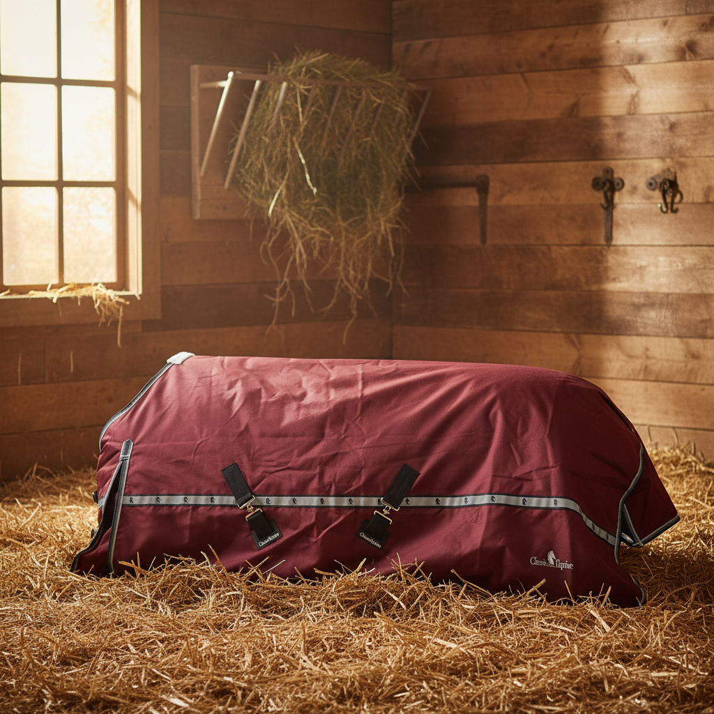 Classic Equine 10K Cross Trainer Heavyweight Winter Turnout Horse Blanket, Standard Neck - 1200D 300g - Multiple Sizes