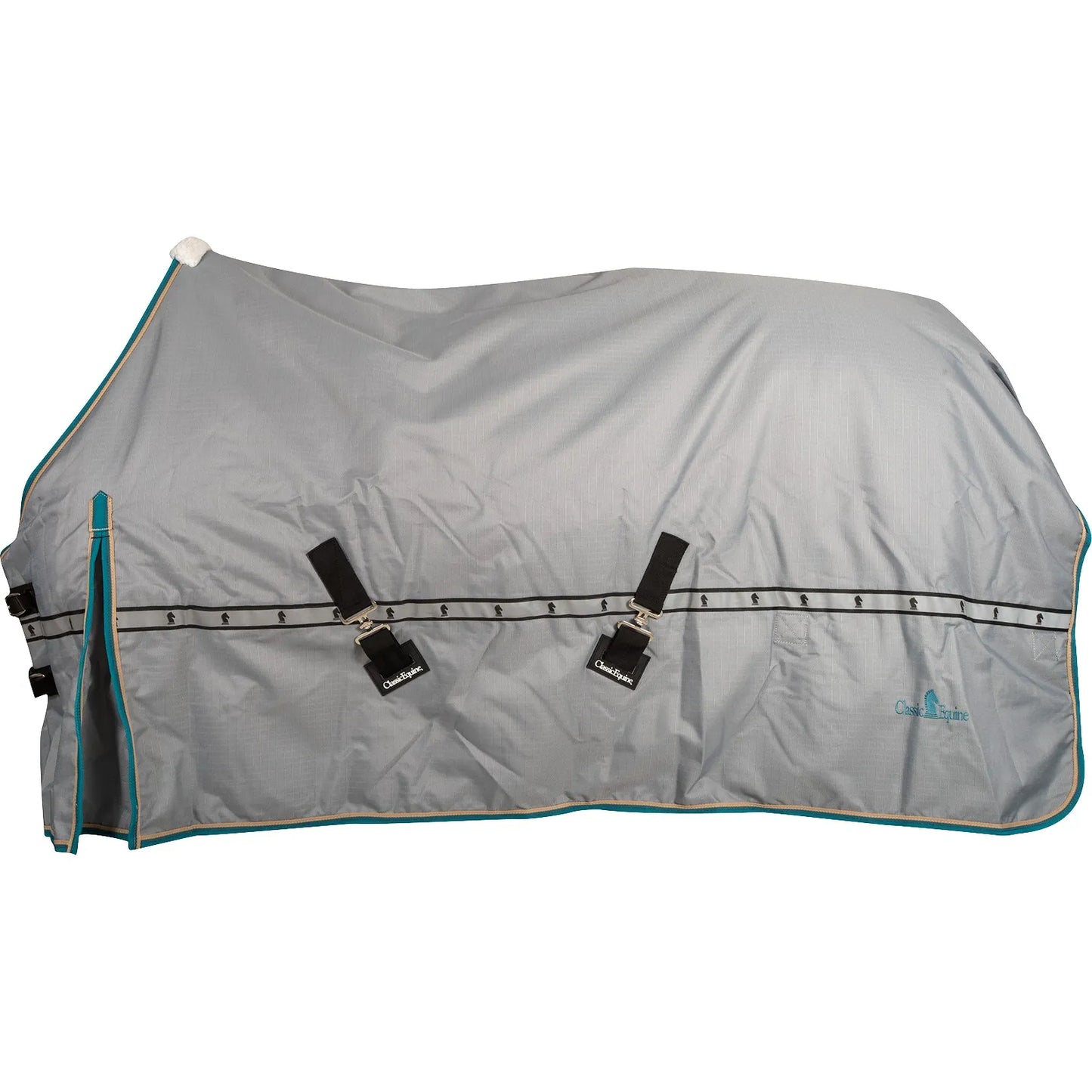 Classic Equine 10K Cross Trainer Heavyweight Winter Turnout Horse Blanket, Standard Neck - 1200D 300g - Multiple Sizes