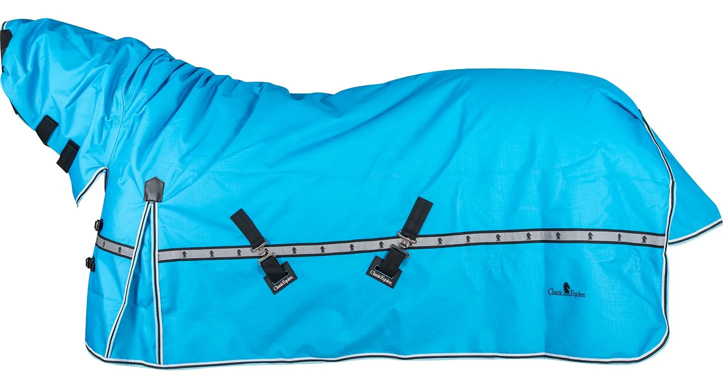 Classic Equine 10K Cross Trainer Waterproof Hooded Winter Horse Blanket - 1200D 300g - Multiple Sizes