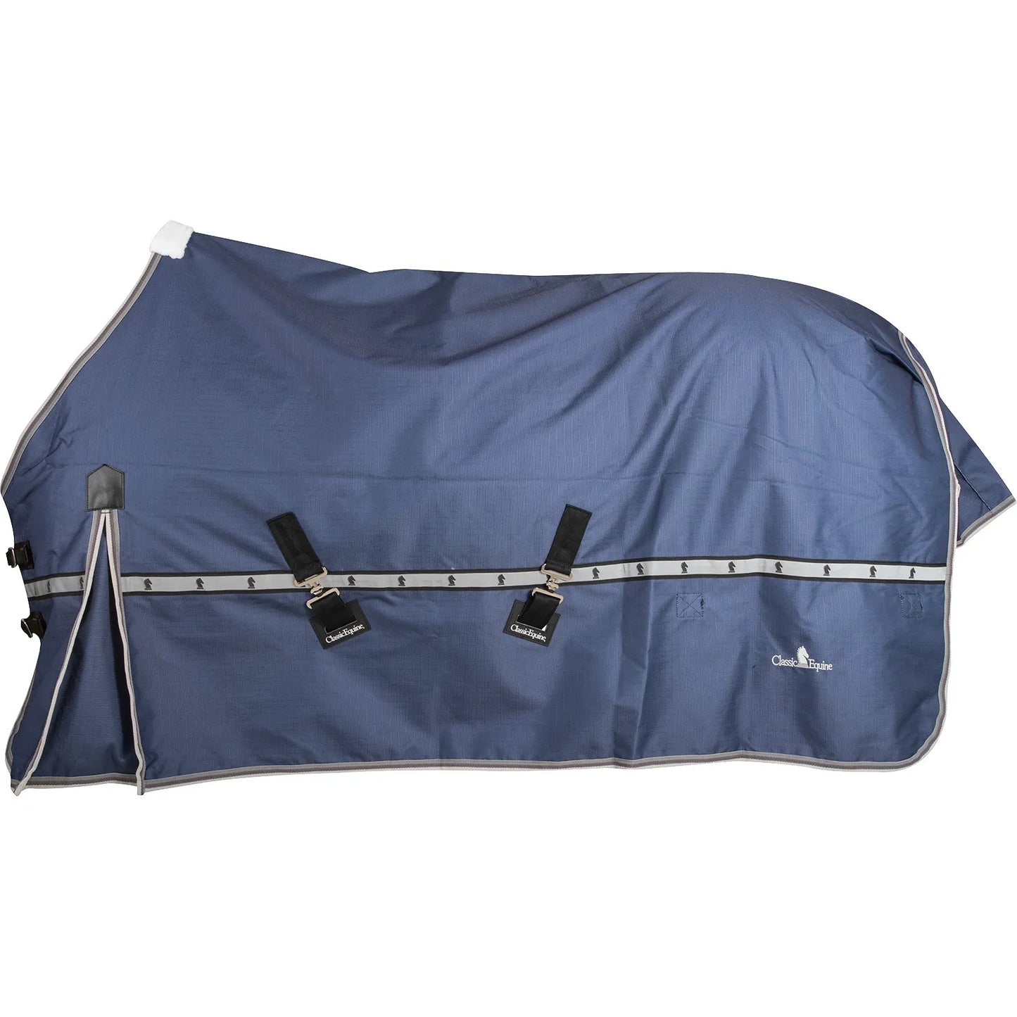 Classic Equine 5K Cross Trainer Winter Horse Blanket - 1200D 100g Standard Neck Turnout Rug - Multiple Sizes