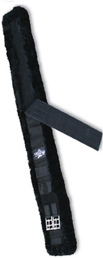 Professionals Choice Equine Smx Comfort Fit Dressage Girth with Shearling Black DGS - Hooves and Paws