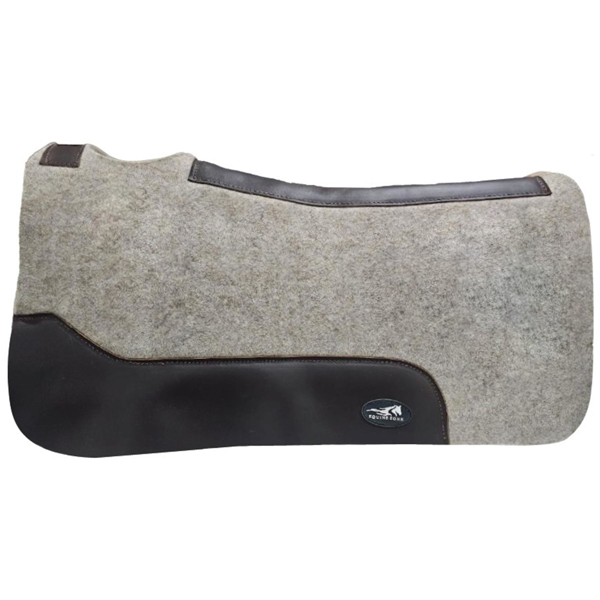 Equine Zone Contoured Tan Wool Saddle Pad 32" x 32"