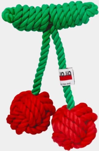 Jojio Cherry Knot Toy - Hooves and Paws