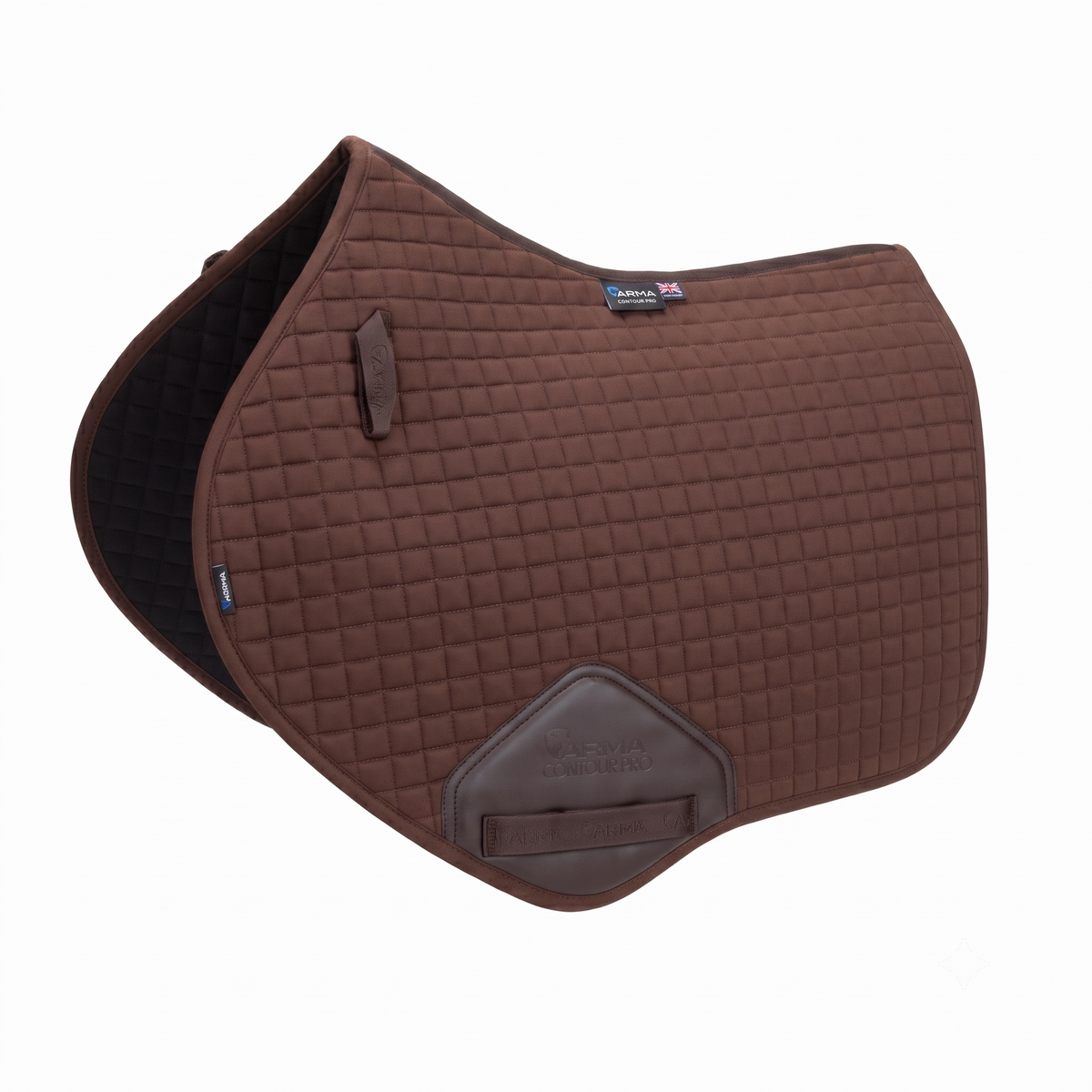 Shires Arma Deluxe Cotton Jump Saddlecloth - Breathable & Durable High-Performance Horse Jumping Pad