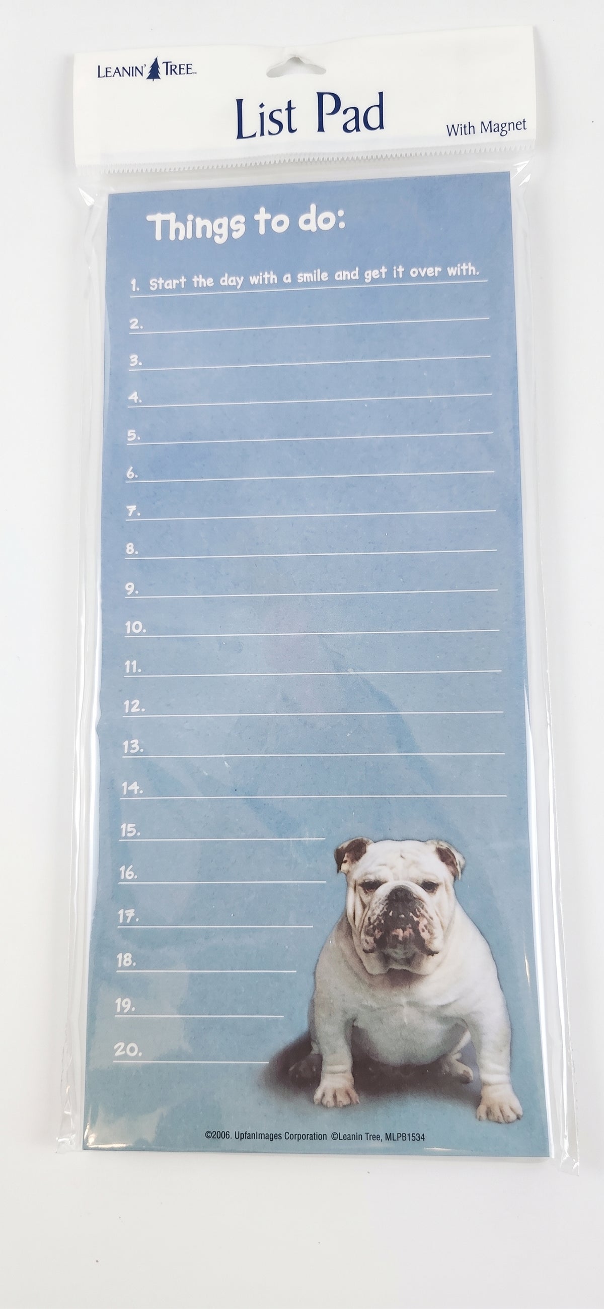 Leanin' Tree Inc Things to do Magnetic List Pad - 60 Sheets, 9" x 4" Recycled Paper