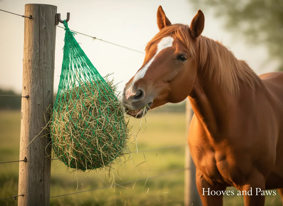 Shires Equestrian Horse Equine Shires Premium Haynet Poly Cord 2" Hole Haylage Net 1024