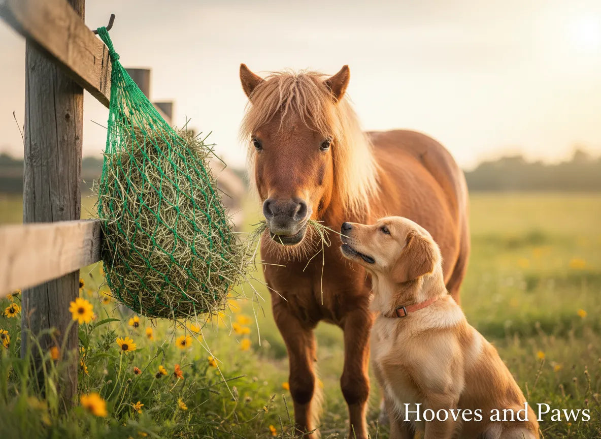 Shires Equestrian Horse Equine Shires Premium Haynet Poly Cord 2" Hole Haylage Net 1024