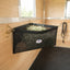 Lifestyle photo of Professional's Choice Equine Trailer Corner Feeder - 33" x 26" x 23" x 11" - 1000D Mesh