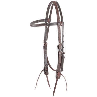 Equibrand Browband Headstall 5/8 - inch Thick HB86SNT - Hooves and Paws