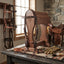 Lifestyle photo of Martin Saddlery Rawhide Laced Single Ear Headstall - Hermann Oak