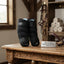 Lifestyle photo of Professional's Choice Black Hock Ice Boot - Standard Size for Targeted Equine Cold Therapy & Recovery