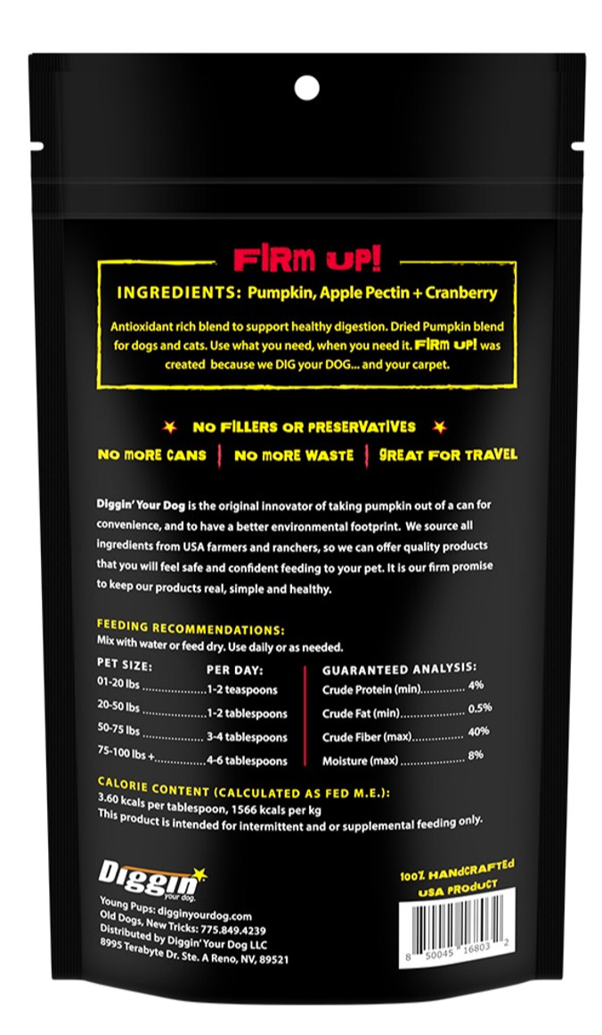 Diggin Your Dog Firm Up! - Fast Relief for Dog Digestive Issues