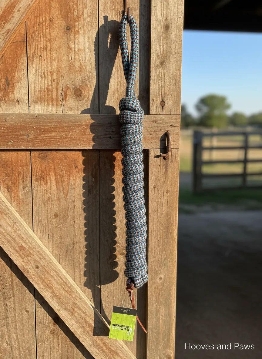 Weaver Leather Bamboo Ecoluxe Horse Lead Rope - Eco-Friendly Organic Bamboo with Brass-Plated Snap