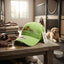 Lifestyle photo of Choose Love Embroidered Rainbow Baseball Hat LoveWally Cap Adjustable