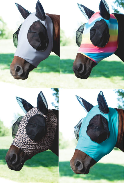 Weaver Leather Equine Lycra® Fly Mask for Horses #37400 | Hooves and Paws