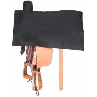 Cashel Western Saddle Cover Black - Hooves and Paws