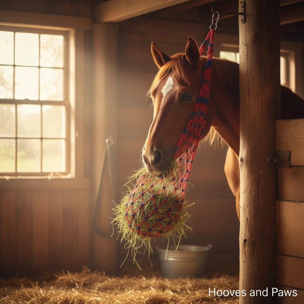 Shires Heavy Duty Haynet: Durable & Efficient Feeding for Horses
