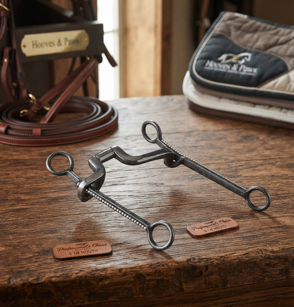 Lifestyle photo of Professional's Choice Professional Loose Swept Back Square Port Bit - 5 1/8" Mouth, 7 1/4" Shank, 1 1/2" Port