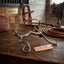 Lifestyle photo of Professional's Choice PC 7 Shank Medium Port Horse Bit - 5 1/8" Sweet Iron with Copper Inlays