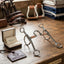 Lifestyle photo of Professional's Choice Loomis Correction Silver Horse Bit - 5 1/8" Mouthpiece, 8 1/2" Shank