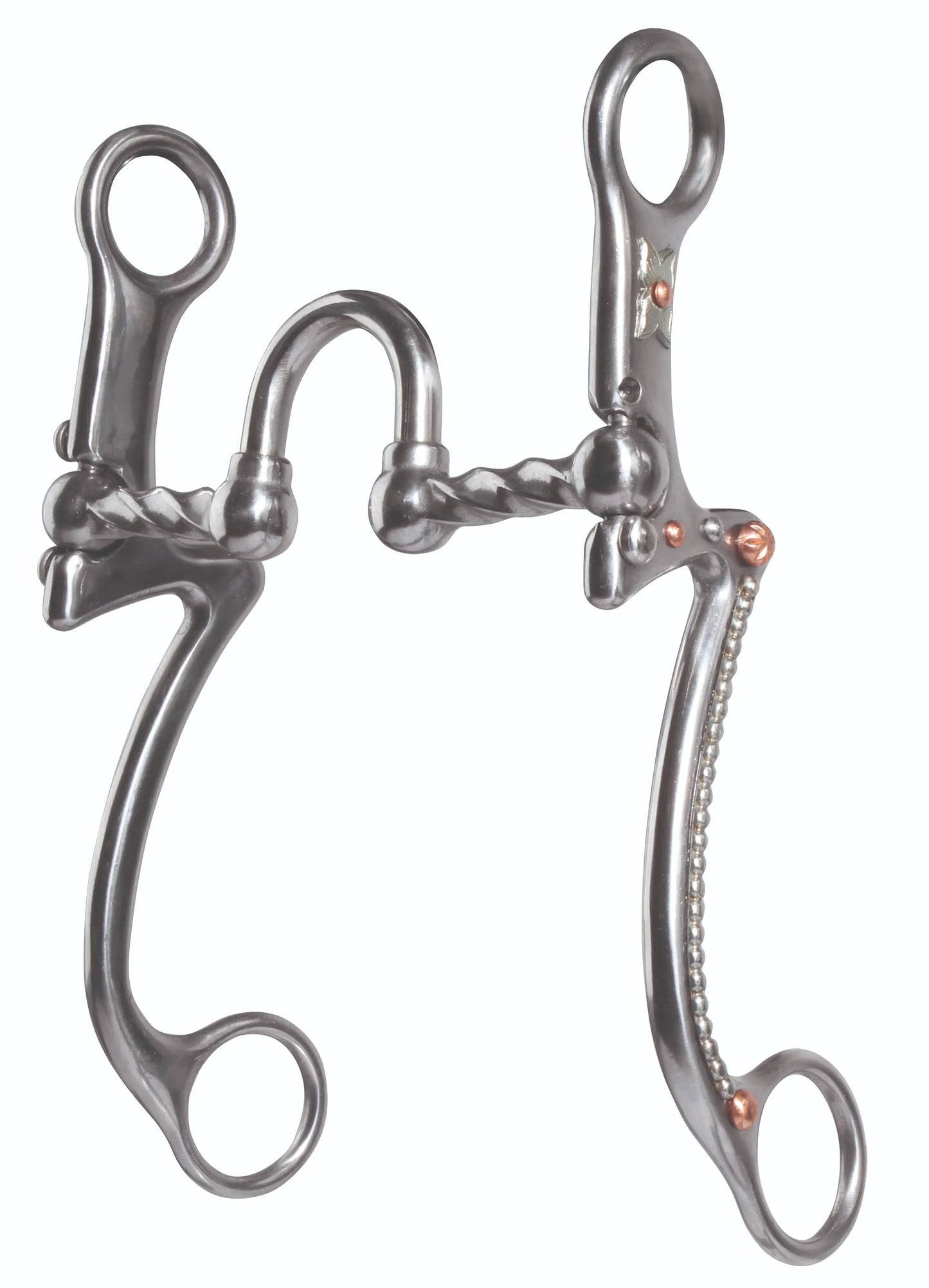 Professional's Choice PC 7-Inch Shank Horse Bit - Sweet Iron Weighted Mouthpiece Quick Release