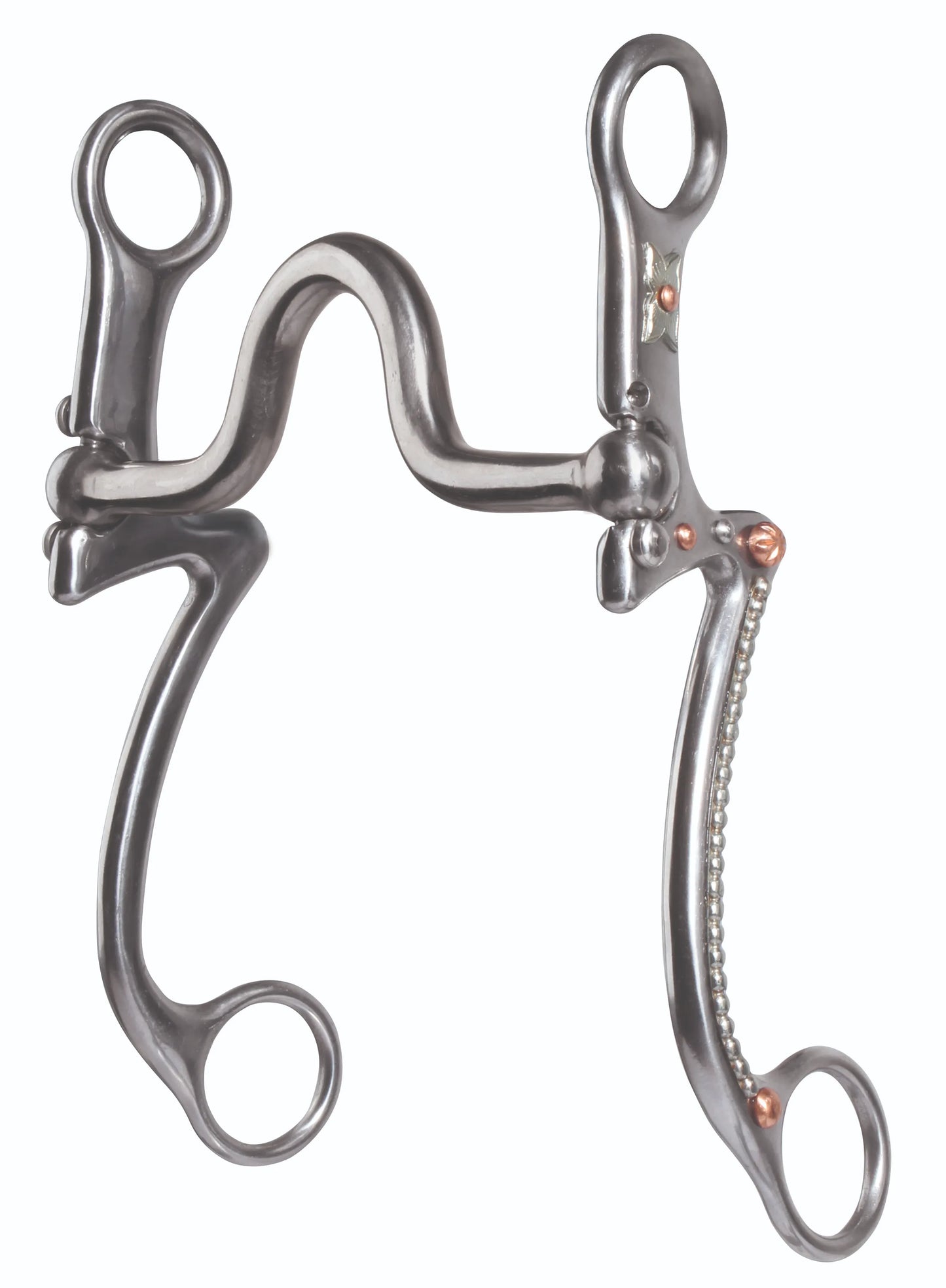 Professional's Choice PC 7-Inch Shank Horse Bit - Sweet Iron Weighted Mouthpiece Quick Release