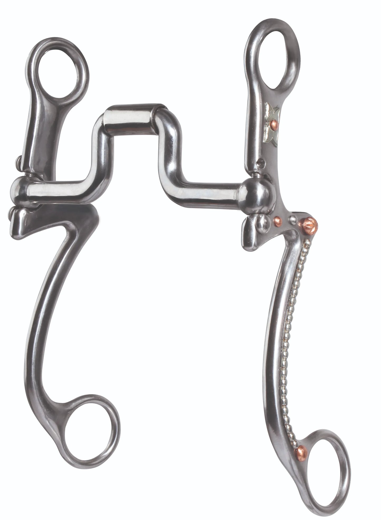 Professional's Choice PC 7-Inch Shank Horse Bit - Sweet Iron Weighted Mouthpiece Quick Release