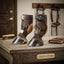 Lifestyle photo of Professional's Choice Leather Skid Boots with UltraShock Protection - Universal Size, Pair