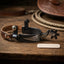 Lifestyle photo of Professional's Choice Engraved Scroll Western Spurs - 1" Band, 2 1/4" Shank, 6-Point Rowel