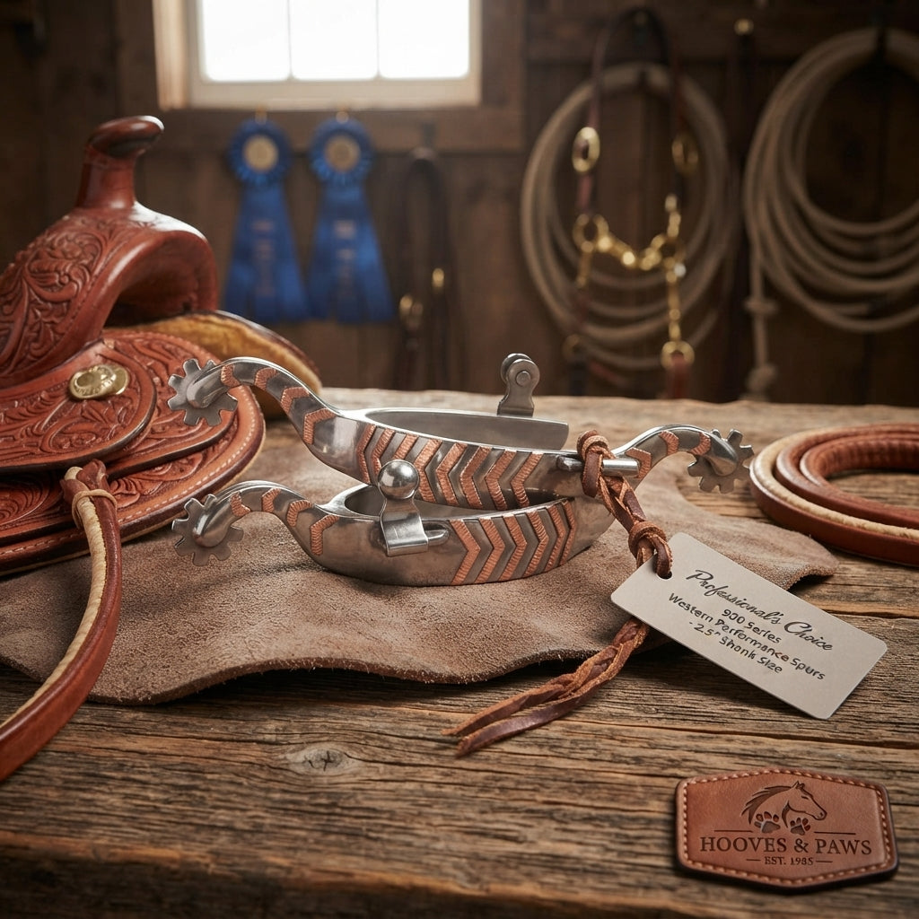 Lifestyle photo of Professional's Choice 900 Series Western Performance Spurs - 2.5" Shank Size