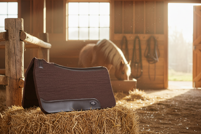 Comfort Fit Wool Pad 1 - Premium Orthopedic Wool Felt Equestrian Saddle Pad