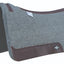 Professional's Choice ComfortFit Wool with Fleece Saddle Pad - Contoured Steam-Pressed Wool & Fleece Lining