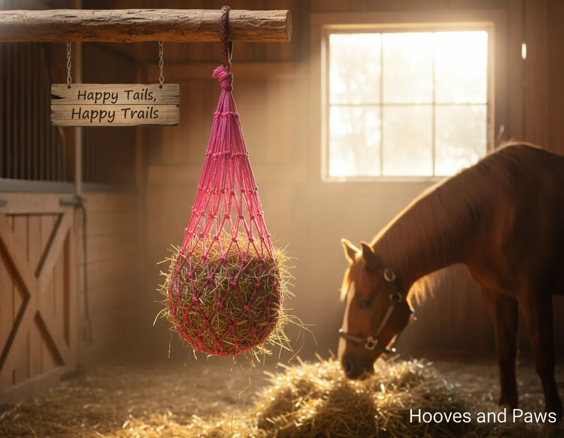 Shires Equestrian Horse Equine Shires Premium Haynet Poly Cord 2" Hole Haylage Net 1024