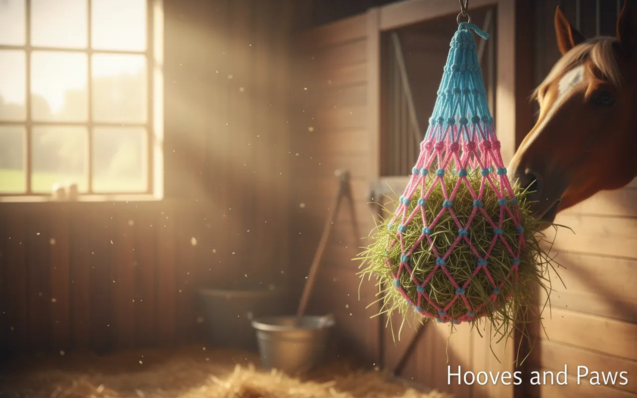 Shires Heavy Duty Haynet: Durable & Efficient Feeding for Horses