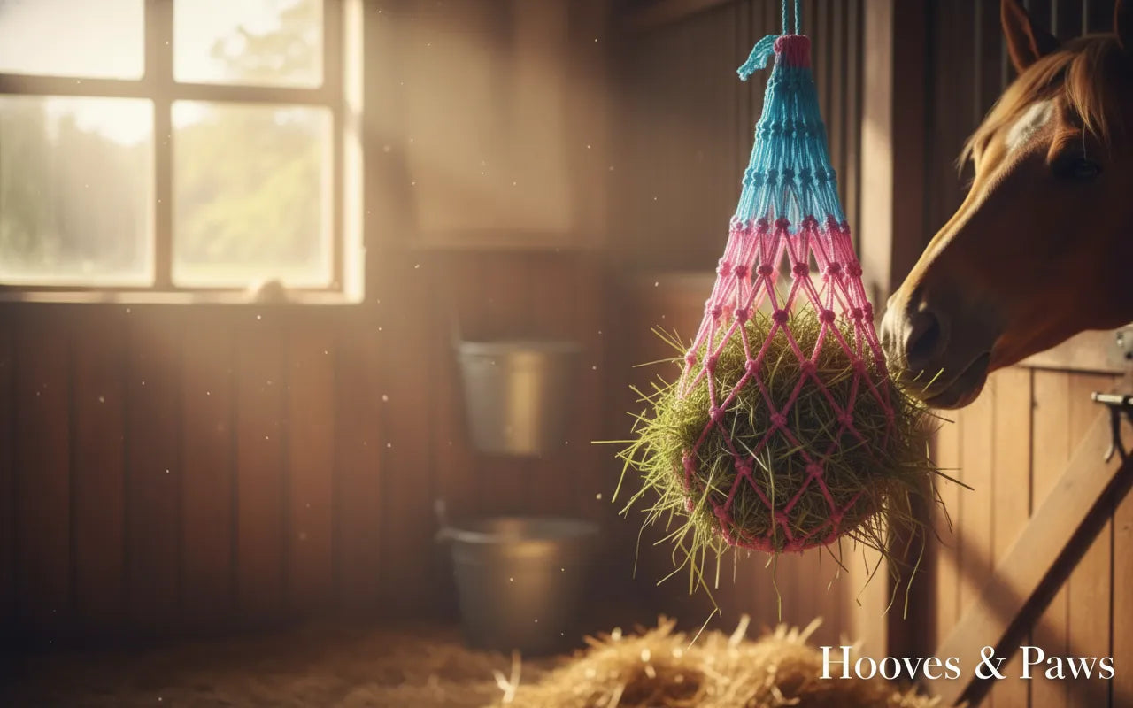 Shires Heavy Duty Haynet: Durable & Efficient Feeding for Horses