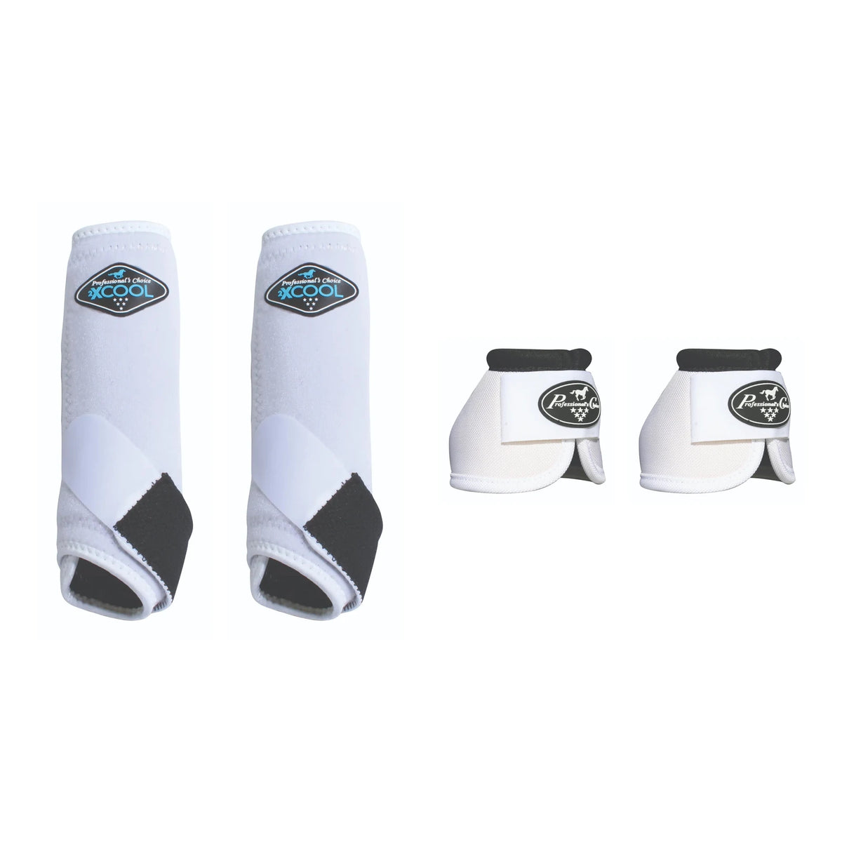 Professional's Choice Horse Trail Protection Bundle — White / Small