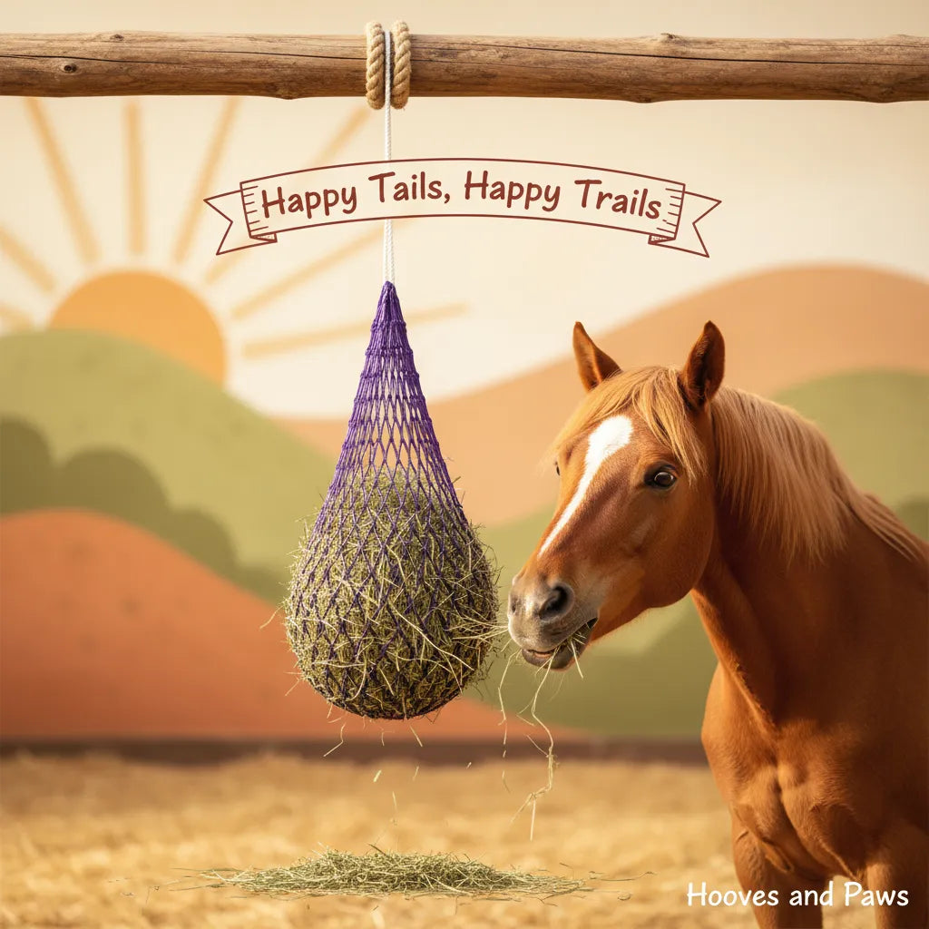 Weaver Leather 36" Slow Feed Hay Net - Reduce Waste & Improve Digestion