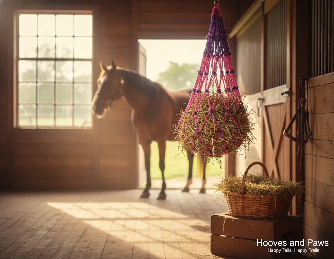 Shires Heavy Duty Haynet: Durable & Efficient Feeding for Horses