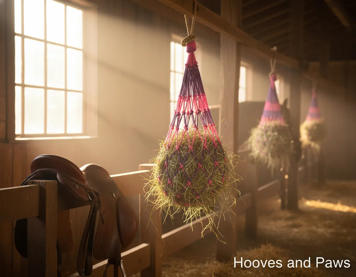 Shires Heavy Duty Haynet: Durable & Efficient Feeding for Horses