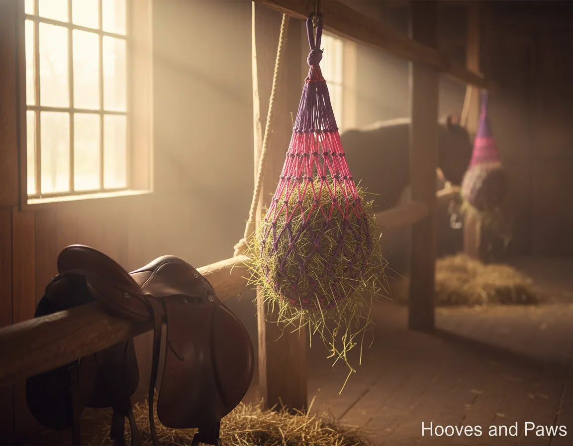 Shires Heavy Duty Haynet: Durable & Efficient Feeding for Horses