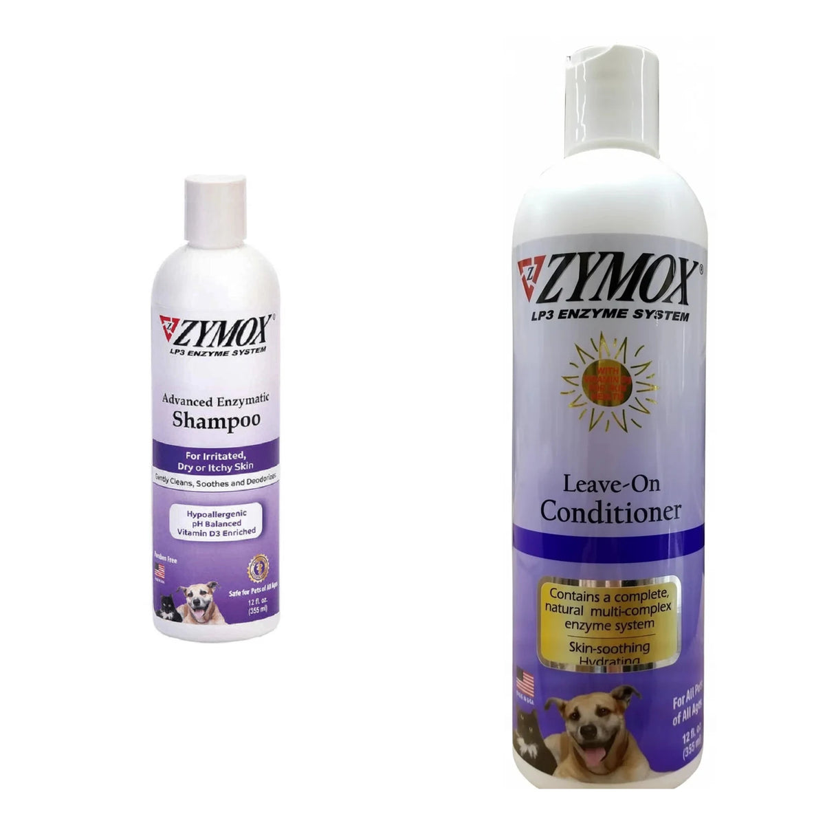Zymox Enzymatic Shampoo & Conditioner Bundle for Dogs & Cats — Default Title