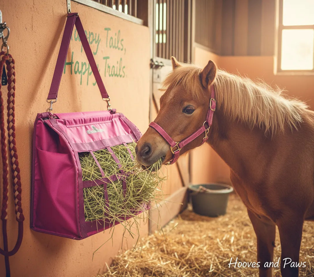 Classic Equine Topload Western Horse Hay Bag - Heavy Duty Waste-Reducing 2-3 Flake Capacity